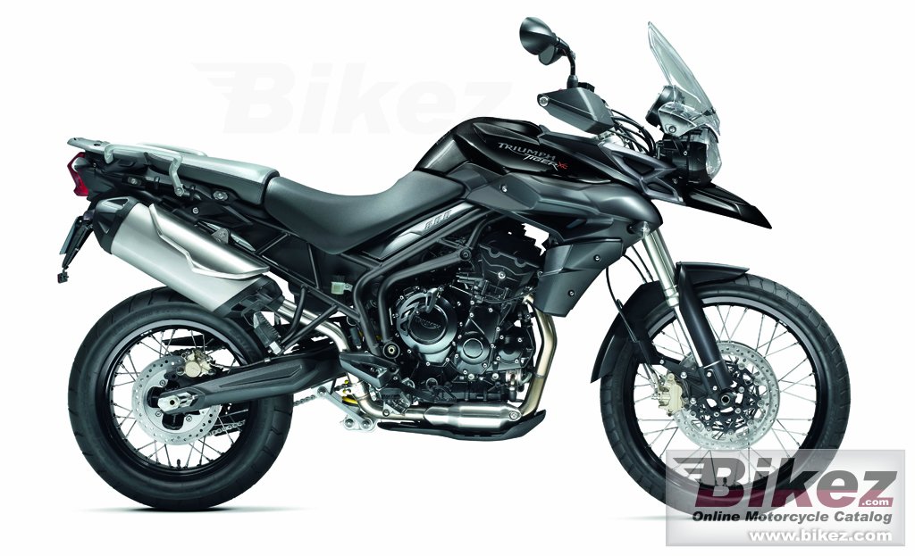 Big Triumph tiger 800 xc picture and wallpaper from Bikez.com
